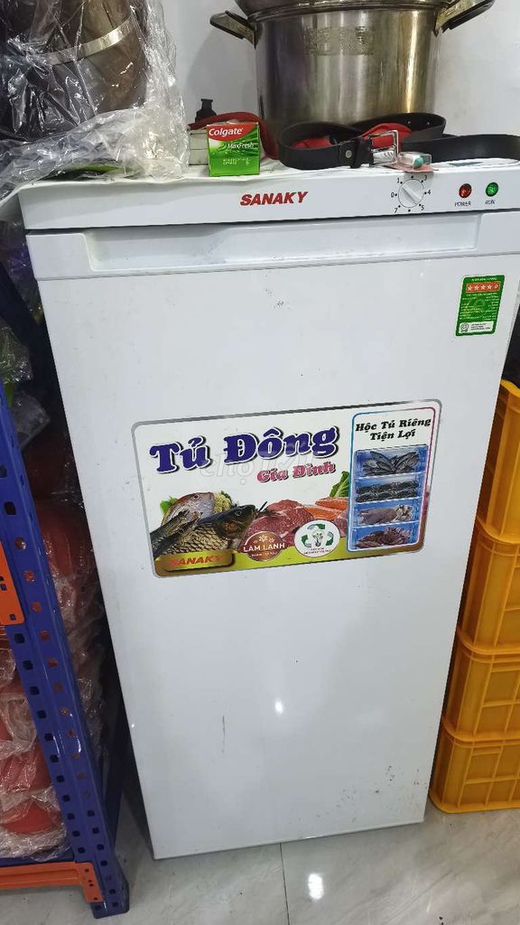 Tủ đông Sanaky 150 lít Trắng . Mua bán Tủ lạnh tại Huyện Cần Giuộc Long An được đăng bởi la kim chi hình 1