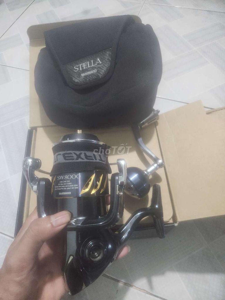Máy câu cá Shimano Stella SW8000HG. Mua bán Đồ thể thao, Dã ngoại tại Huyện Trảng Bom Đồng Nai được đăng bởi Toàn hình 1