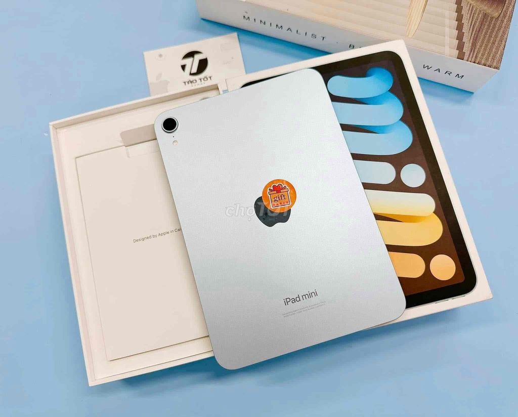 Ipad mini 7 128g blue sạc dứoi 10L bh t5/27 vna. Mua bán Máy tính bảng tại Quận 10 Tp Hồ Chí Minh được đăng bởi Lynh My Apple  hình 1