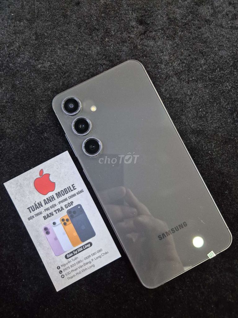 Samsung Galaxy S24 FE 5G 256GB Xám Hàn Quốc. Mua bán Điện thoại tại Thành phố Vĩnh Long Vĩnh Long được đăng bởi Nguyễn Anh Tuấn  hình 1