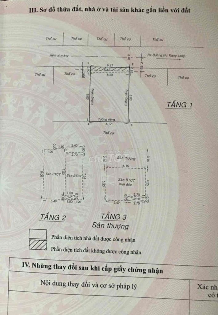 Bán nhà dọn vào ở ngay sát mặt tiền hẻm xe hơi 6.2x10m