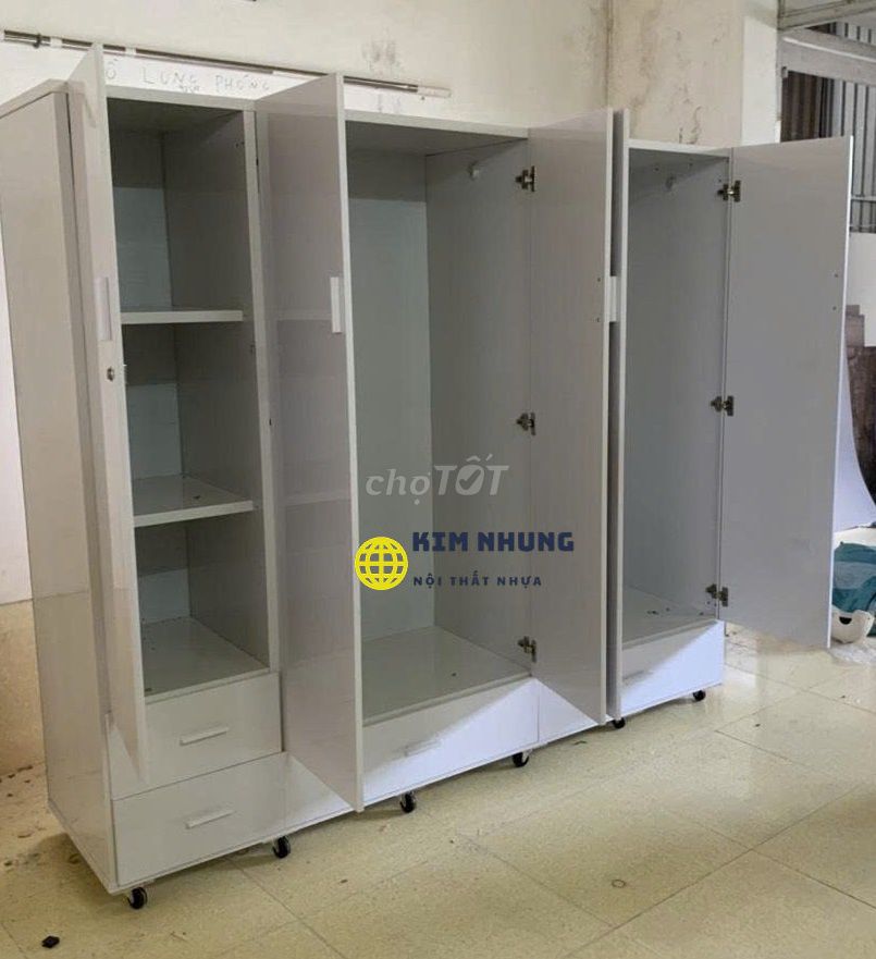 Tủ quần áo nhựa 5 cánh Tủ quần áo nhựa 5 cánh. Mua bán Tủ, kệ gia đình tại Quận 3 Tp Hồ Chí Minh được đăng bởi NTTL Nhung hình 1