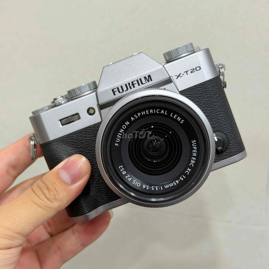 Máy ảnh Fujifilm X-T20 Bạc XC 15-45mm. Mua bán Máy ảnh, Máy quay tại Quận Hai Bà Trưng Hà Nội được đăng bởi Quang Huy hình 1