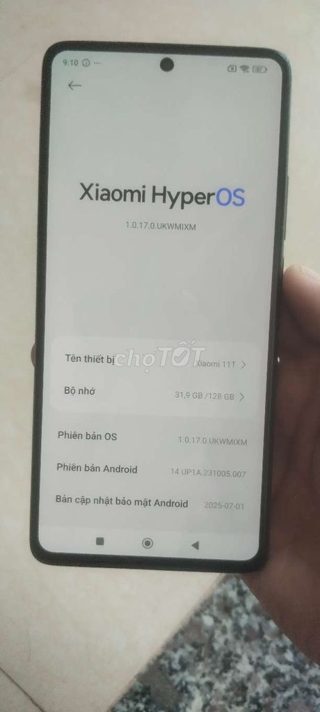 Xiaomi 11T 5G 128GB Đen. Mua bán Điện thoại tại Huyện Nghi Lộc Nghệ An được đăng bởi công nguyễn văn hình 1