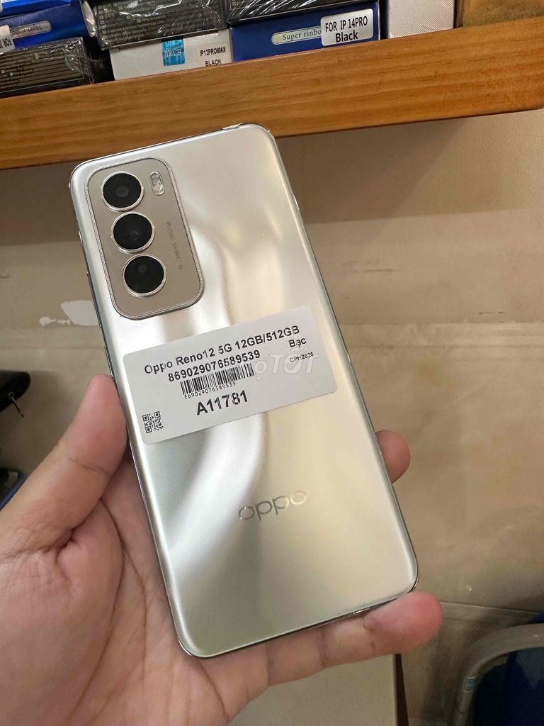 Oppo Reno 12 5G 12GB/512GB zin all đẹp 98% giá tôt. Mua bán Điện thoại tại Quận Bình Tân Tp Hồ Chí Minh được đăng bởi Shop phố smartphone 2 hình 1