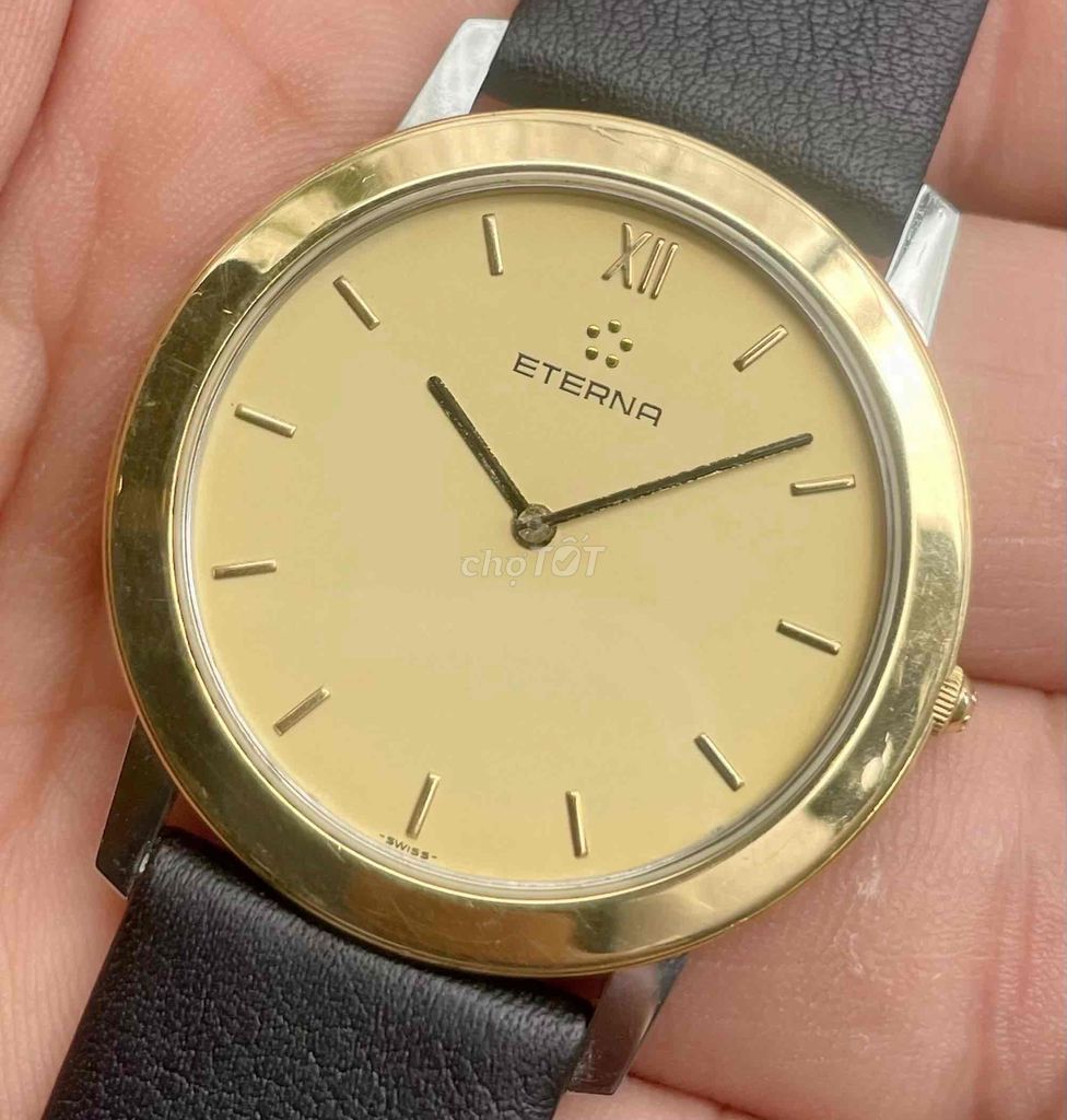 Đồng hồ ETERNA 1856 Quartz chính hãng Thuỵ Sĩ.