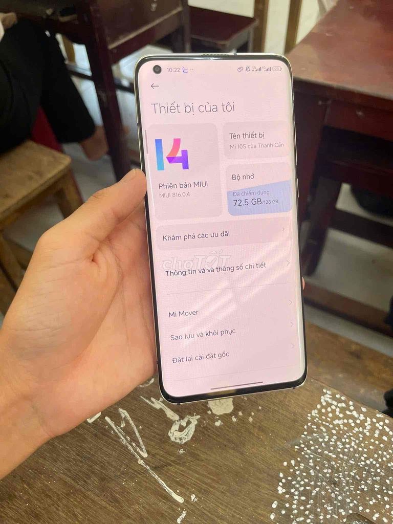 Xiaomi Mi 10S 128GB Trắng. Mua bán Điện thoại tại Huyện Châu Thành Hậu Giang được đăng bởi Thanh Nguyen Hoai hình 1