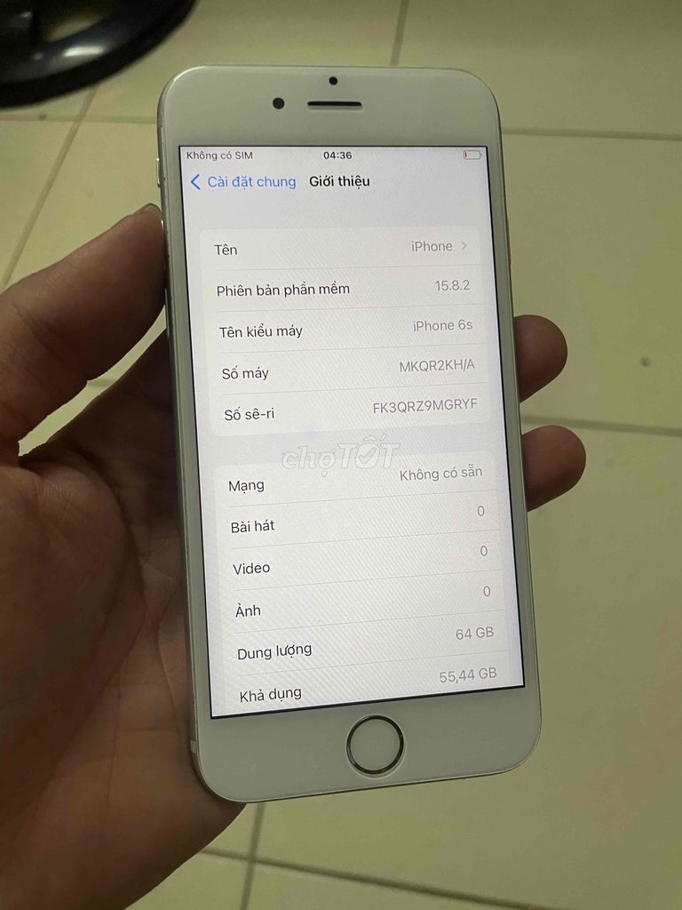 6s 64gb full cn sim sóng oke giá 850k