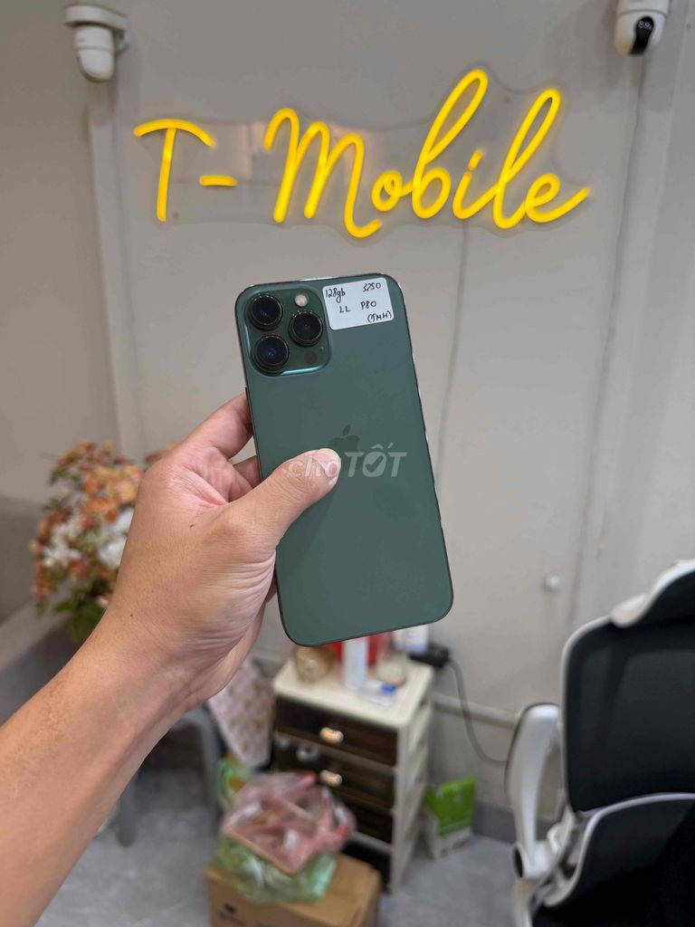 13 Pro Max 128GB Xanh green Zin All đẹp. Mua bán Điện thoại tại Quận Thanh Xuân Hà Nội được đăng bởi Ngô Tráng T Mobile hình 1