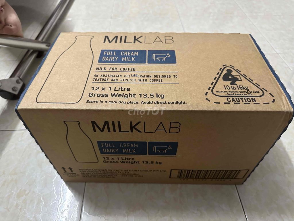 Sữa tươi tiệt trùng Milk Lab 1L. Mua bán Đồ ăn, thực phẩm và các loại khác tại Quận Tân Phú Tp Hồ Chí Minh được đăng bởi Mr. Lộc hình 1
