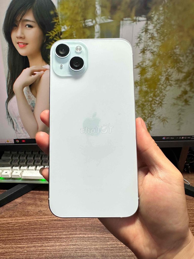 iPhone 15 Plus 128GB bản Sim Vật lý Zin all 99%. Mua bán Điện thoại tại Quận Lê Chân Hải Phòng được đăng bởi Huy Tưởng Mobile hình 1
