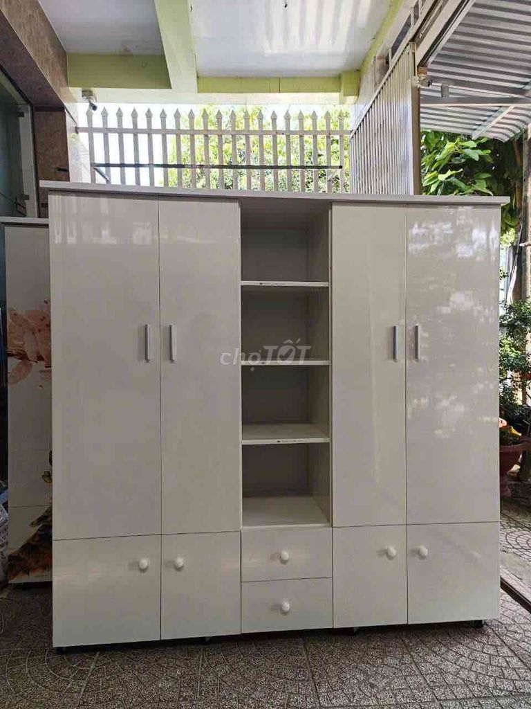 Tủ quần áo Hiện đại Trắng. Mua bán Tủ, kệ gia đình tại Thành phố Cao Lãnh Đồng Tháp được đăng bởi Minh Thiện hình 1