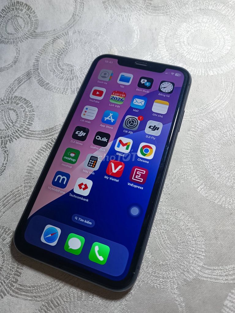 Apple iPhone 11 64GB Đen còn mới căng vì dùng ốp. Mua bán Điện thoại tại Quận Sơn Trà Đà Nẵng được đăng bởi Minh Tam hình 1
