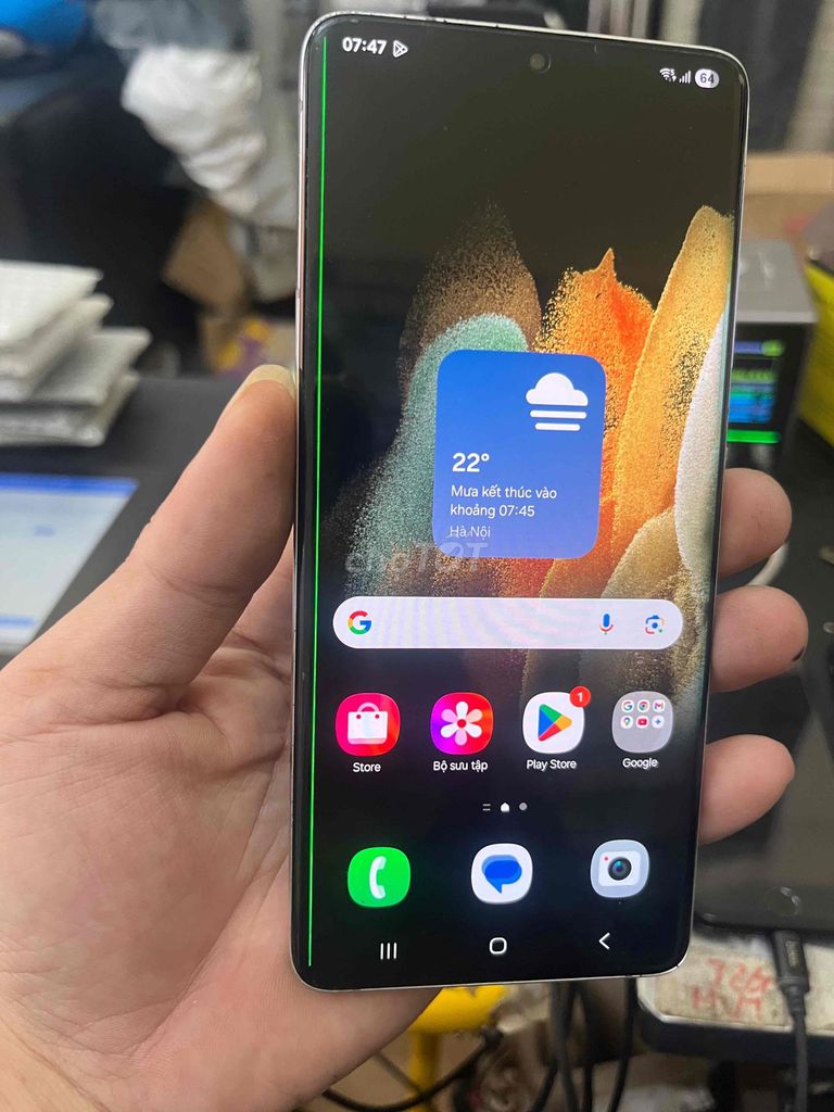 Samsung S21 Ultra 5G 2 sim full chức năng. Mua bán Điện thoại tại Quận Tân Bình Tp Hồ Chí Minh được đăng bởi Hồng Thanh hình 1