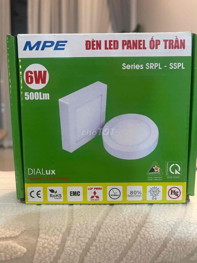 Đèn LED ốp trần MPE 6W Trắng. Mua bán Đèn tại Quận Tân Bình Tp Hồ Chí Minh được đăng bởi Jacky Pham hình 1