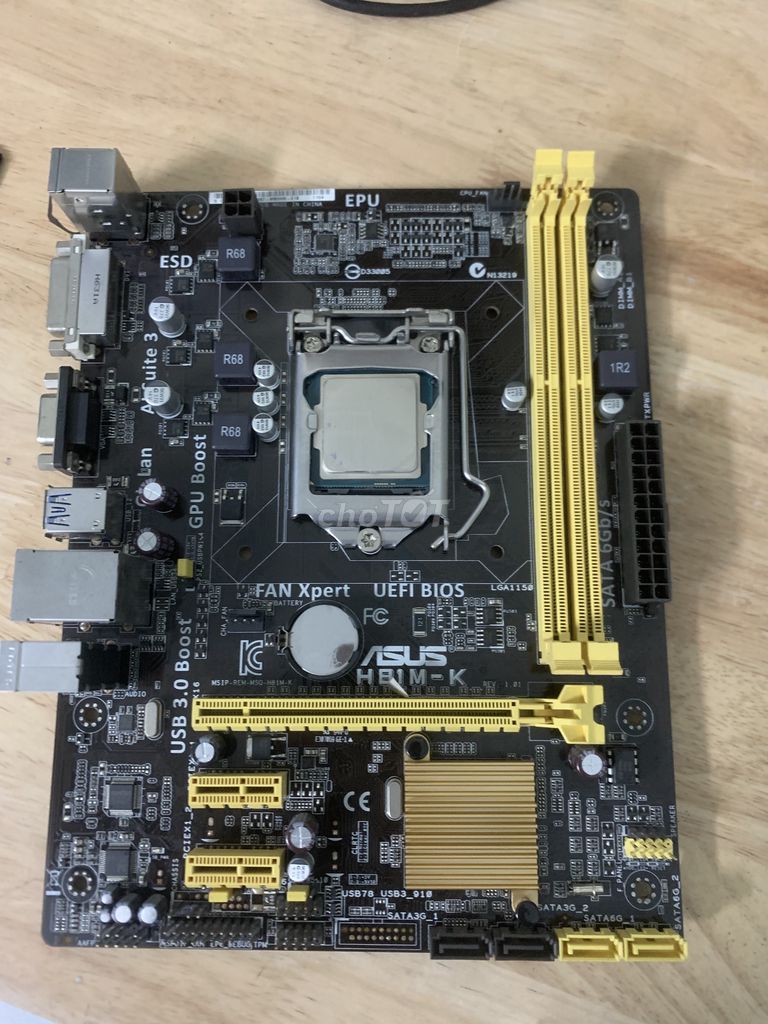 Main Asus H81 zin đẹp.