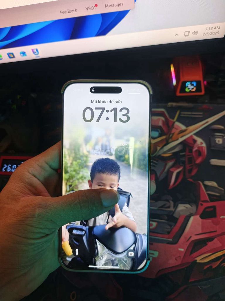 Apple iPhone 16 Pro Max 256GB Vàng sa mạc. Mua bán Điện thoại tại Huyện Đông Anh Hà Nội được đăng bởi Điệp Bùi Quang hình 1