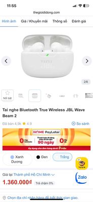 tai nghe JBL không dây giá tốt. Mua bán Tivi, Âm thanh tại Thành phố Vũng Tàu Bà Rịa - Vũng Tàu được đăng bởi Tên chưa cung cấp