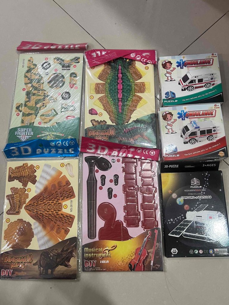 Mô hình lắp ráp 3D Giấy xốp trẻ em. Mua bán Mẹ và bé tại Quận Gò Vấp Tp Hồ Chí Minh được đăng bởi Nguyễn Lâm Anh hình 1