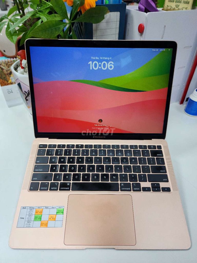 Apple Macbook Air 2020 Core i5 8GB/256GB. Mua bán Laptop tại Huyện Đông Anh Hà Nội được đăng bởi Dũng Trần Quang hình 1