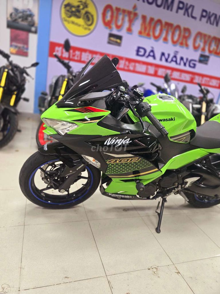 Ninja400 Bản KRT odo chuẩn 10.500km(lướt,hiếm). Mua bán Xe máy tại Quận Thanh Khê Đà Nẵng được đăng bởi Quý Moto Cycle 21 điện biên phủ Đà Nẵng hình 5