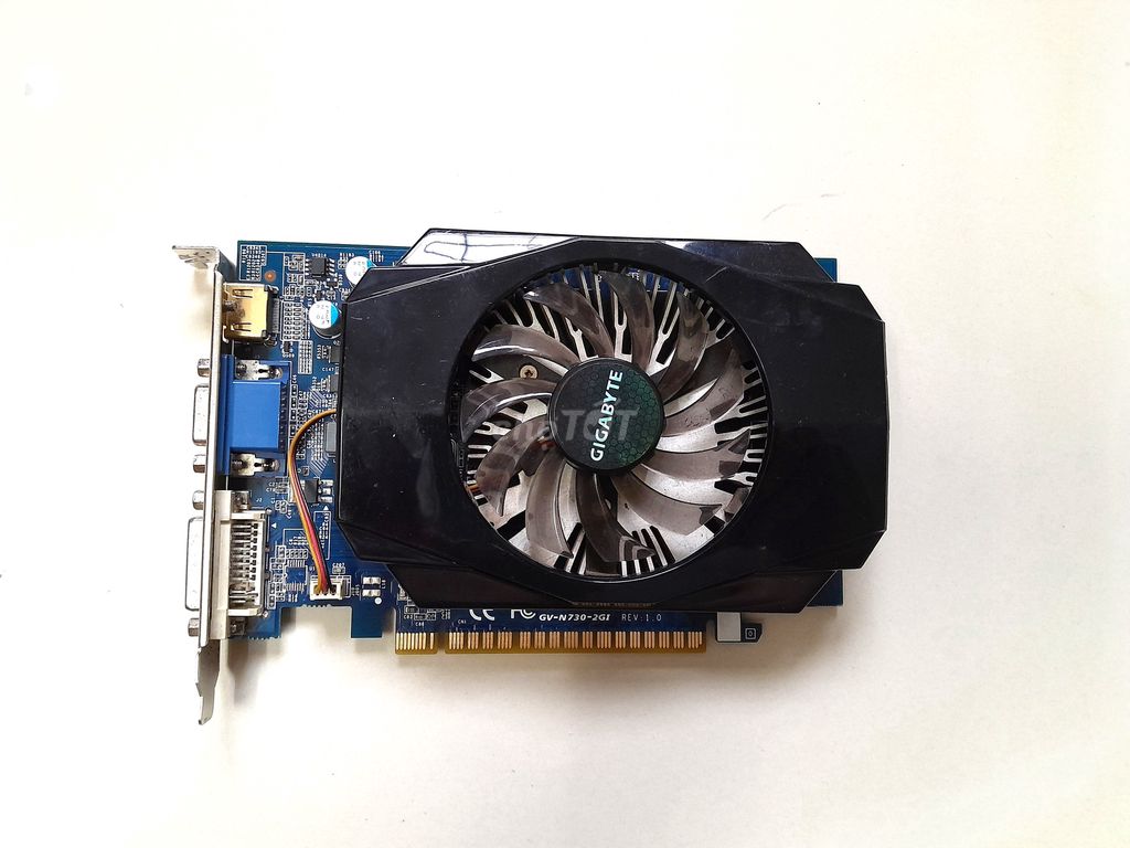 Card  Giga GT 730 2GB D3  - NGUYÊN ZIN 100%. Mua bán Linh kiện (RAM, Card...) tại Thành phố Buôn Ma Thuột Đắk Lắk được đăng bởi Nguyễn Minh hình 1