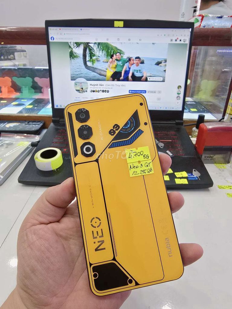 Nubia Neo 3 GT 5G - 12/256gb. Mua bán Điện thoại tại Thành phố Long Xuyên An Giang được đăng bởi Facebook Cầm Đồ Thúy Vân hình 1