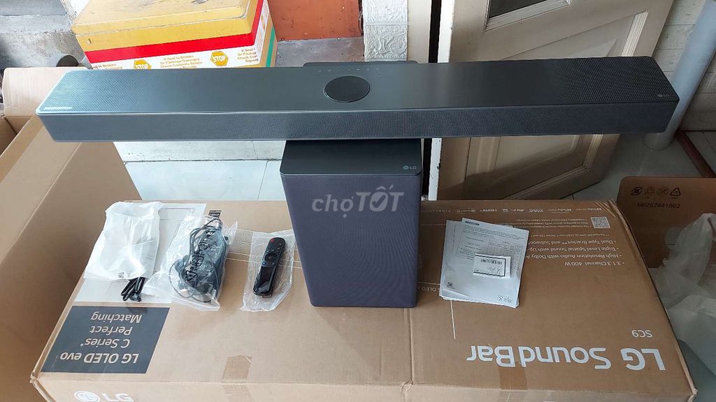 Loa Soundbar LG Dolby Atmos, DTS:X Đen Mới 100%. Mua bán Tivi, Âm thanh tại Quận 8 Tp Hồ Chí Minh được đăng bởi Tan Nguyen hình 1