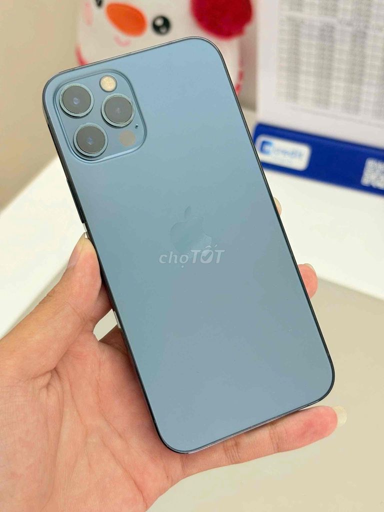 Apple iPhone 12 Pro Lock 128GB Xanh Chấm mực kim. Mua bán Điện thoại tại Quận Ninh Kiều Cần Thơ được đăng bởi 01 STORE Chuyên iPhone Lock Cần Thơ  hình 1