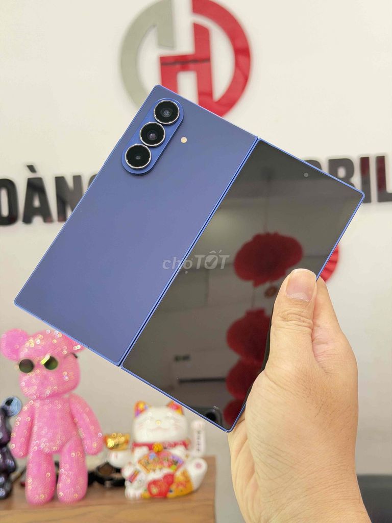 Z Fold7 256GB Blue Mỹ 2 Sim Đẹp 98.5%-Góp-Thu Mua. Mua bán Điện thoại tại Quận 7 Tp Hồ Chí Minh được đăng bởi Hoàng Hiệp Mobile hình 1