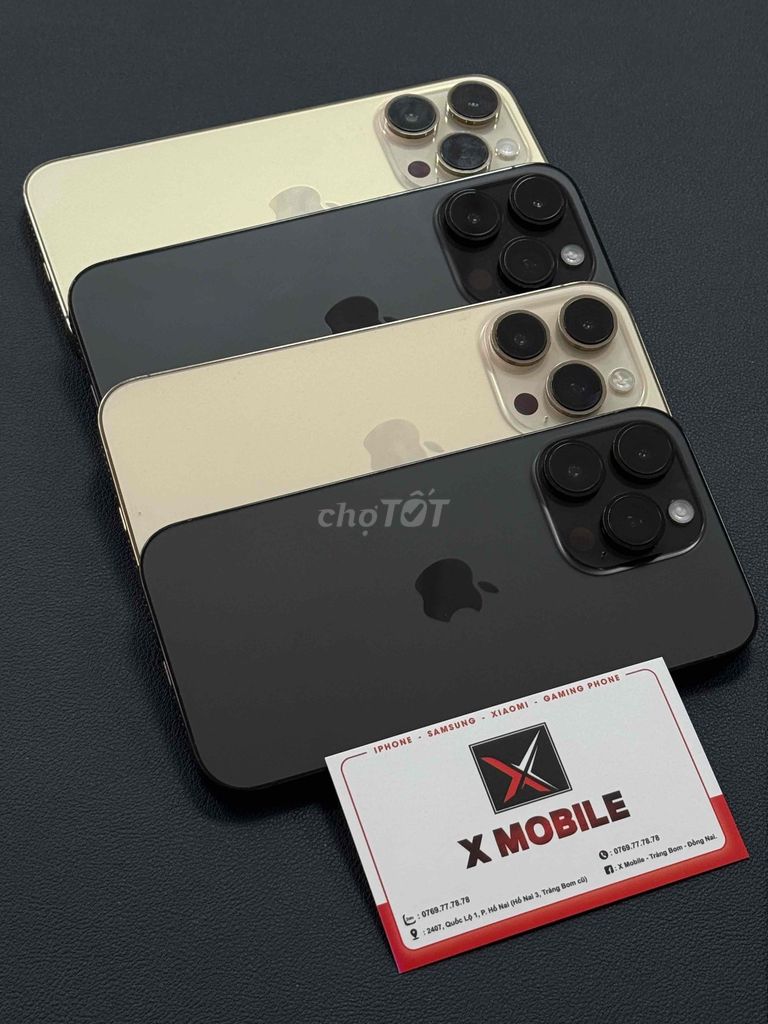 iPHONE 14 PRO 128/256GB 5G 2S QUỐC TẾ ZIN CỰC ĐẸP. Mua bán Điện thoại tại Huyện Trảng Bom Đồng Nai được đăng bởi X Mobile Trảng Bom hình 1