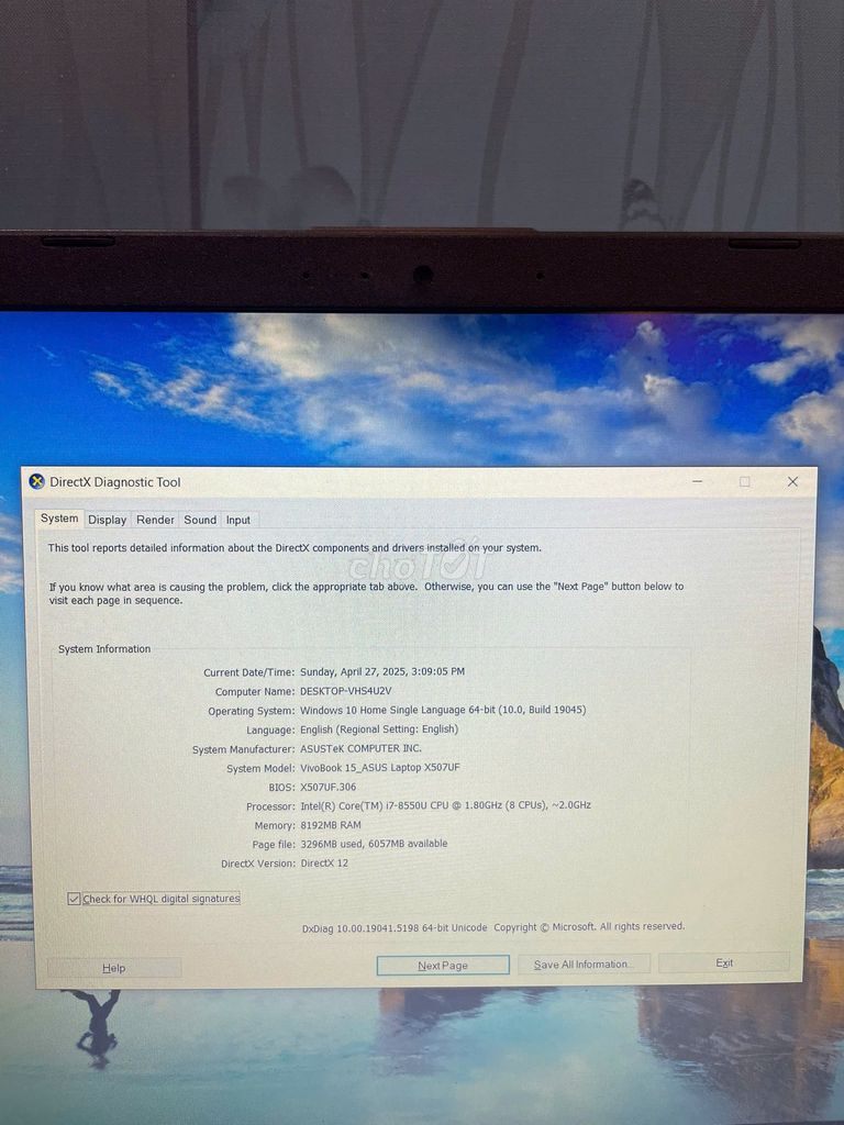 Laptop ASUS I7 8TH RAM 8GB CARD RỜI  NVIDIA  MX130. Mua bán Laptop tại Quận Gò Vấp Tp Hồ Chí Minh được đăng bởi Vi Tính Kim Trân hình 3