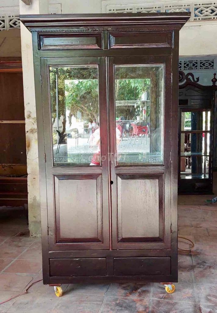 Tủ gỗ gõ. Mua bán Tủ, kệ gia đình tại Thành phố Tây Ninh Tây Ninh được đăng bởi  Ngân Gỗ TN  hình 1