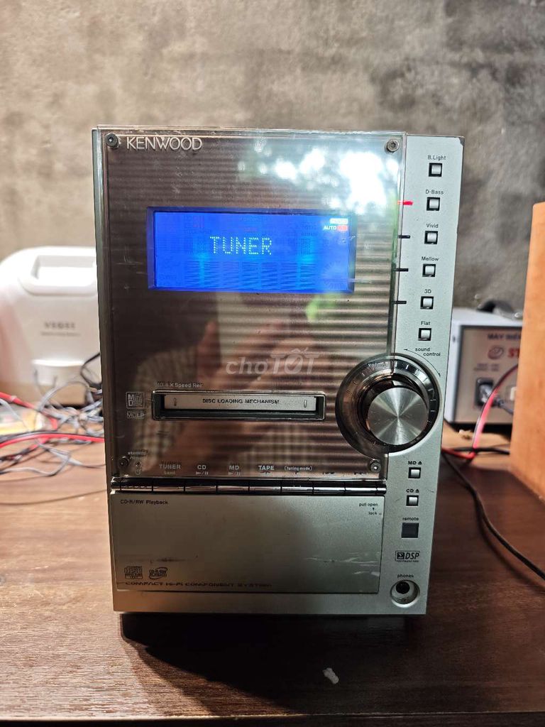 Dàn âm thanh mini Kenwood SL3MD 2003 Bạc. Mua bán Tivi, Âm thanh tại Huyện Lắk Đắk Lắk được đăng bởi Nx Hieu hình 1