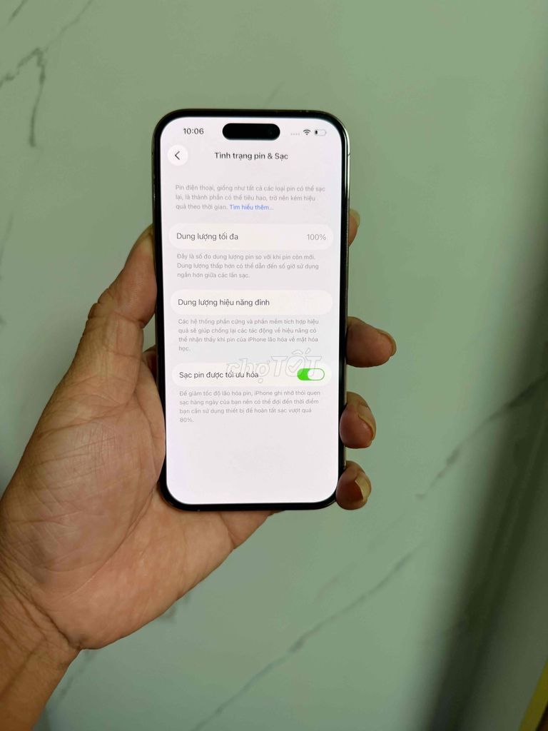 Apple iPhone 14 Pro 128GB Vàng 98% nguyen zin. Mua bán Điện thoại tại Quận 6 Tp Hồ Chí Minh được đăng bởi Ryan Huynh hình 1