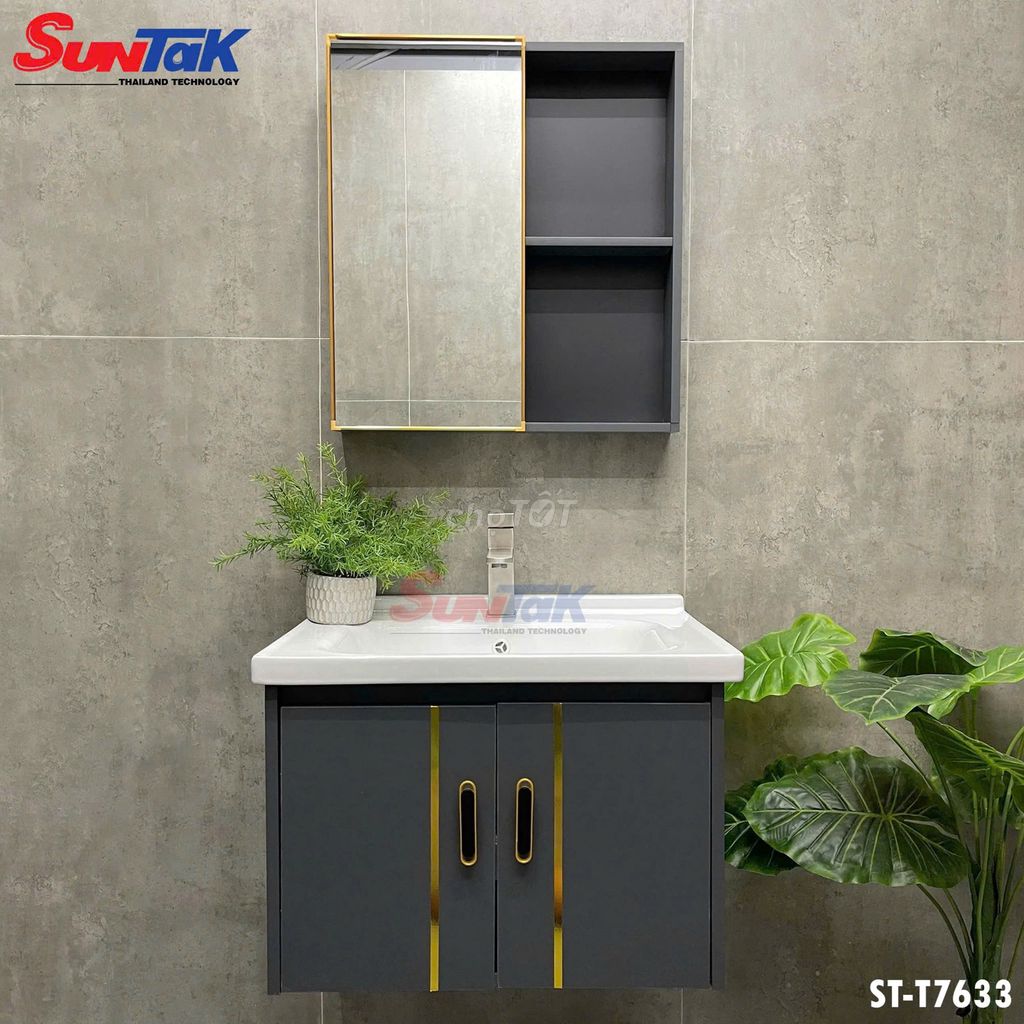 TỦ LAVABO NHỰA PVC ST 7633