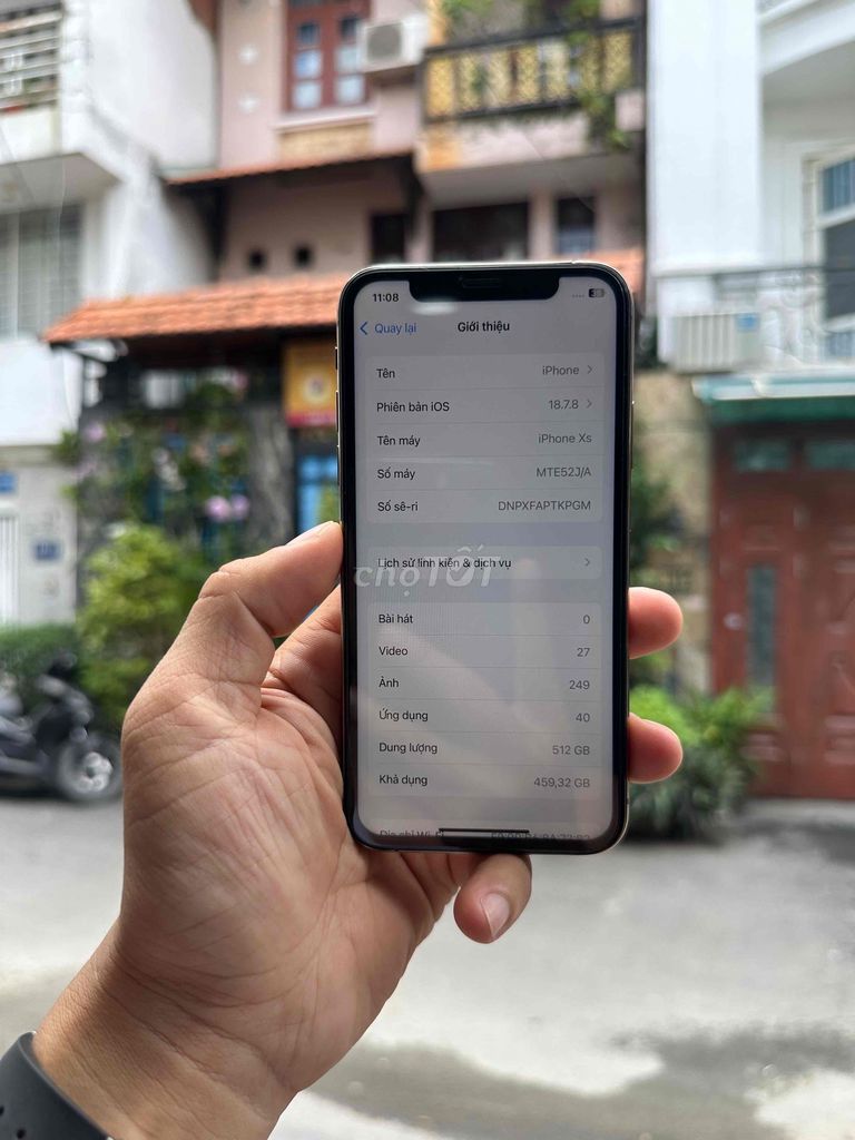 Apple iPhone Xs 512GB Vàng Like New. Mua bán Điện thoại tại Quận Gò Vấp Tp Hồ Chí Minh được đăng bởi HQ1986 Thanh Lý Cầm Đồ hình 1