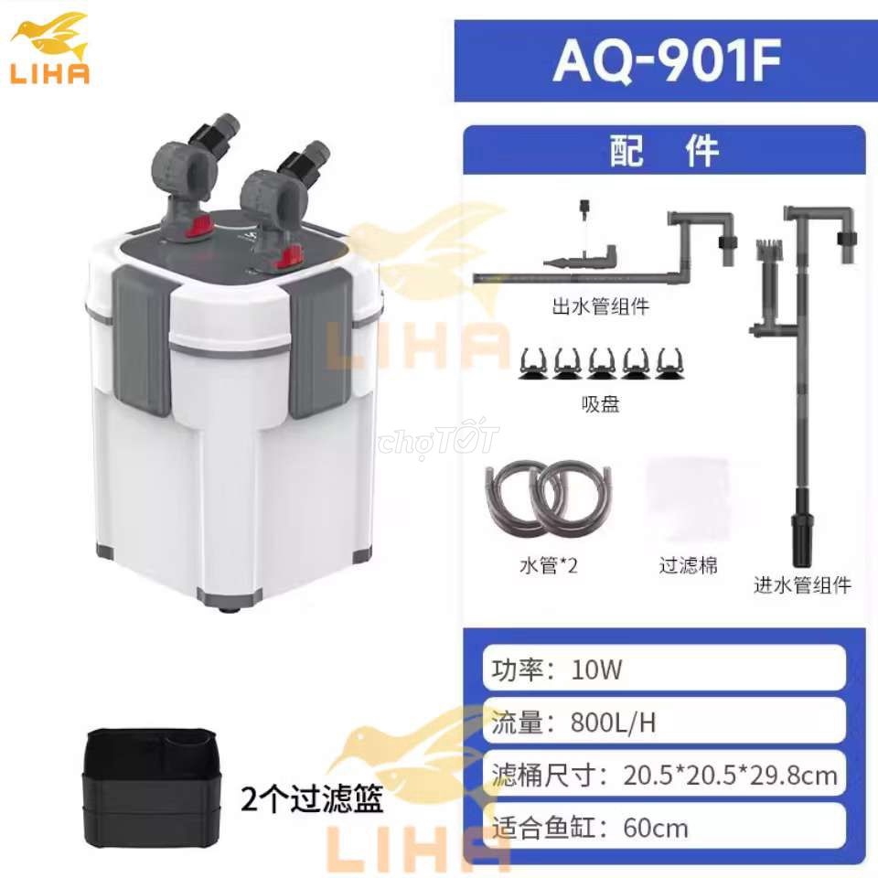 Lọc thùng Sobo AQ-901F mới 10W 800L/H. Mua bán Phụ kiện, Thức ăn, Dịch vụ tại Quận 3 Tp Hồ Chí Minh được đăng bởi Ngô Hữu Nam hình 1
