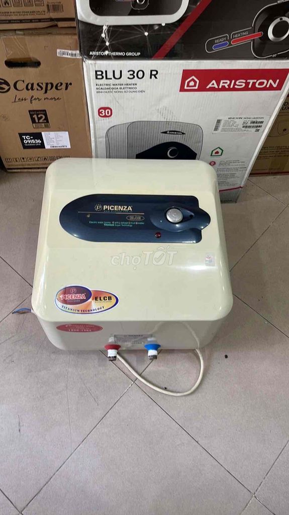 Bình nóng lạnh Picenza 30L tiết kiệm điện