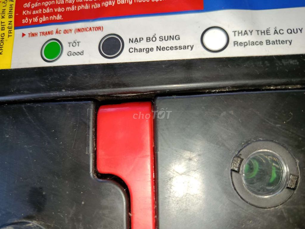 Bình Ắc Quy 12V_70Ah. Mua bán Phụ tùng xe tại Huyện Châu Phú An Giang được đăng bởi Tấn Phát hình 4