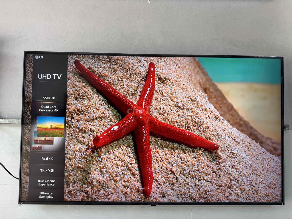 Tivi LG 55UP78. Mua bán Tivi, Âm thanh tại Quận Ninh Kiều Cần Thơ được đăng bởi Tivi Giá Rẻ Cần Thơ hình 1