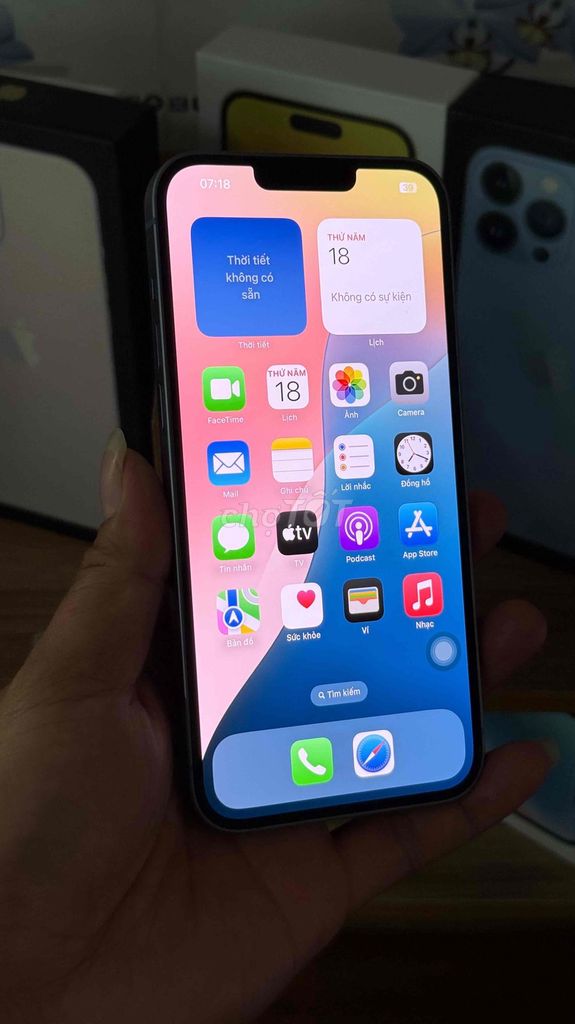 Apple iPhone 14 Plus 128GB Xanh. Mua bán Điện thoại tại Quận Ninh Kiều Cần Thơ được đăng bởi Minh  hình 1