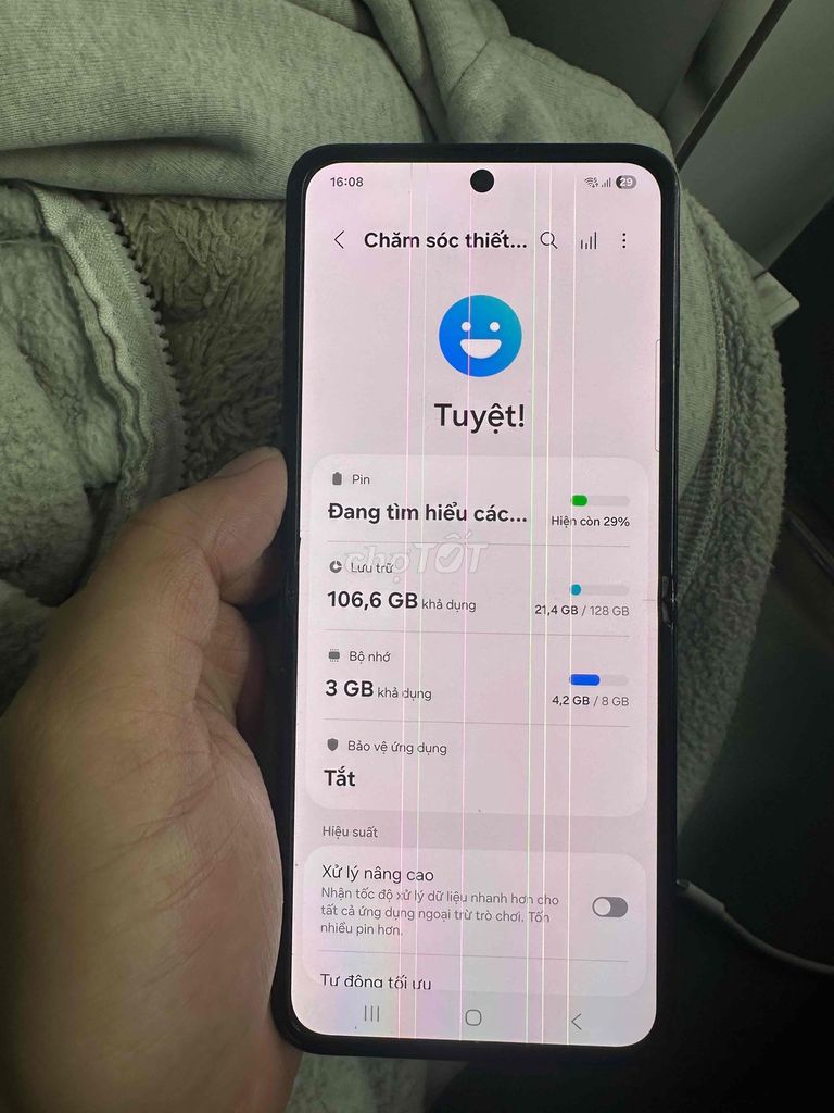 Samsung ZFlip 3 5G 128GB Đen. Mua bán Điện thoại tại Quận 12 Tp Hồ Chí Minh được đăng bởi Biện Gia Huy hình 1