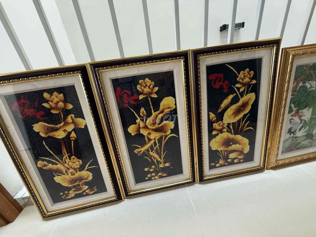 Tranh thêu chữ thập Phúc Lộc Thọ. Mua bán Đồ sưu tầm, đồ cổ tại Thành phố Thủ Đức Tp Hồ Chí Minh được đăng bởi Thảo Ngô hình 1