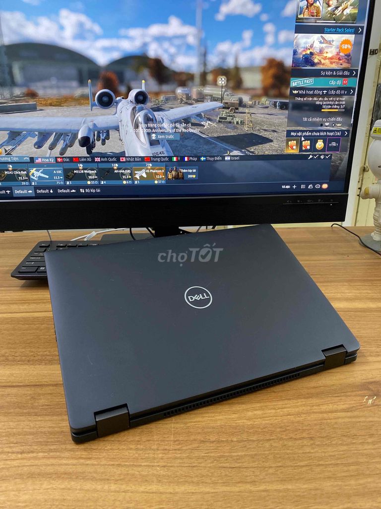 Dell Latitude 7390 xoay gập 360° i5, i7/16G/256G