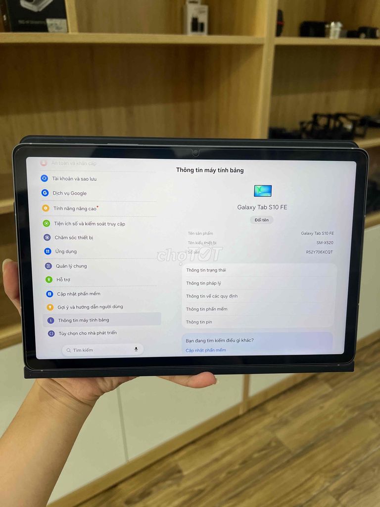 Samsung Galaxy Tab S10 FE 10.9 inch 8GB/128GB. Mua bán Máy tính bảng tại Quận Gò Vấp Tp Hồ Chí Minh được đăng bởi Quang Minh Mobile  hình 1