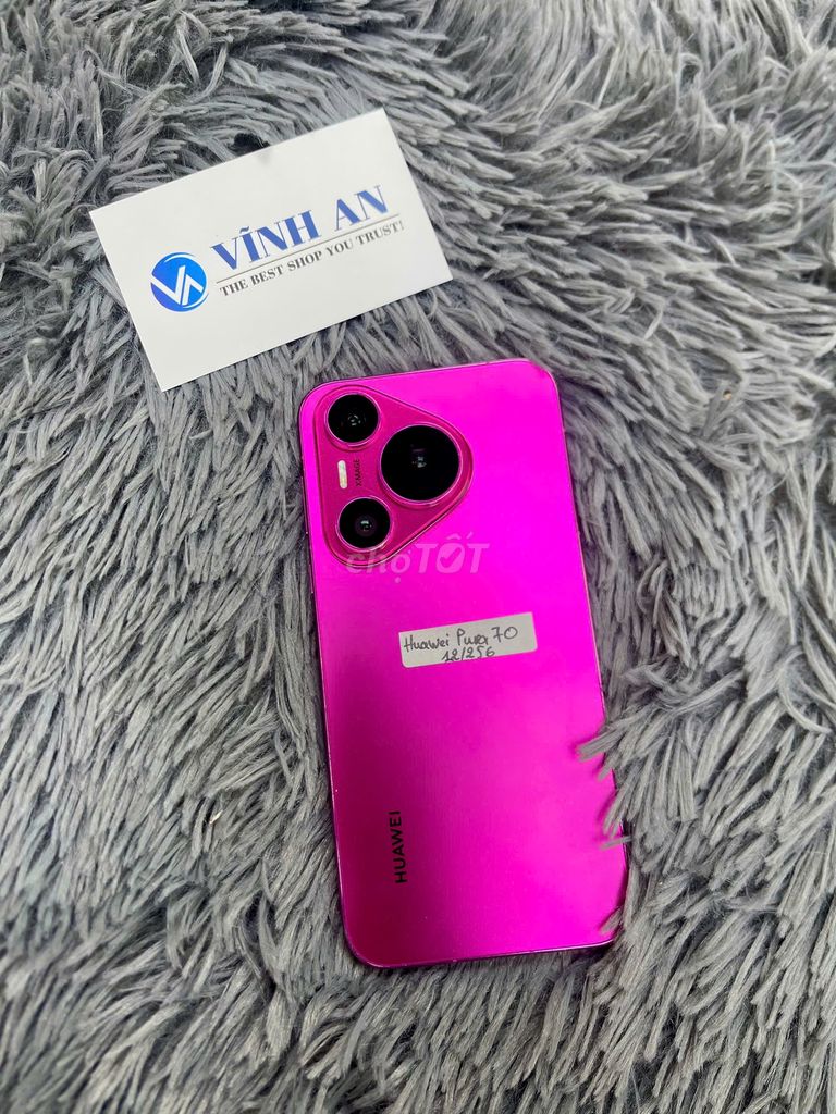 Điện Thoại Huawei Pura 70 (12/256GB) - Máy 97%. Mua bán Điện thoại tại Quận 11 Tp Hồ Chí Minh được đăng bởi Vinhanmobile hình 1