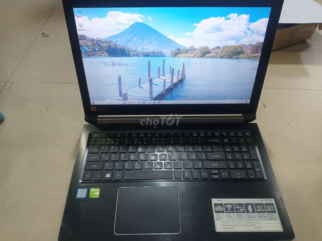 Acer Aspire A515-51G i5-7200U  8GB/256GB vga940MX. Mua bán Laptop tại Quận Hải Châu Đà Nẵng được đăng bởi Anh Lý hình 1