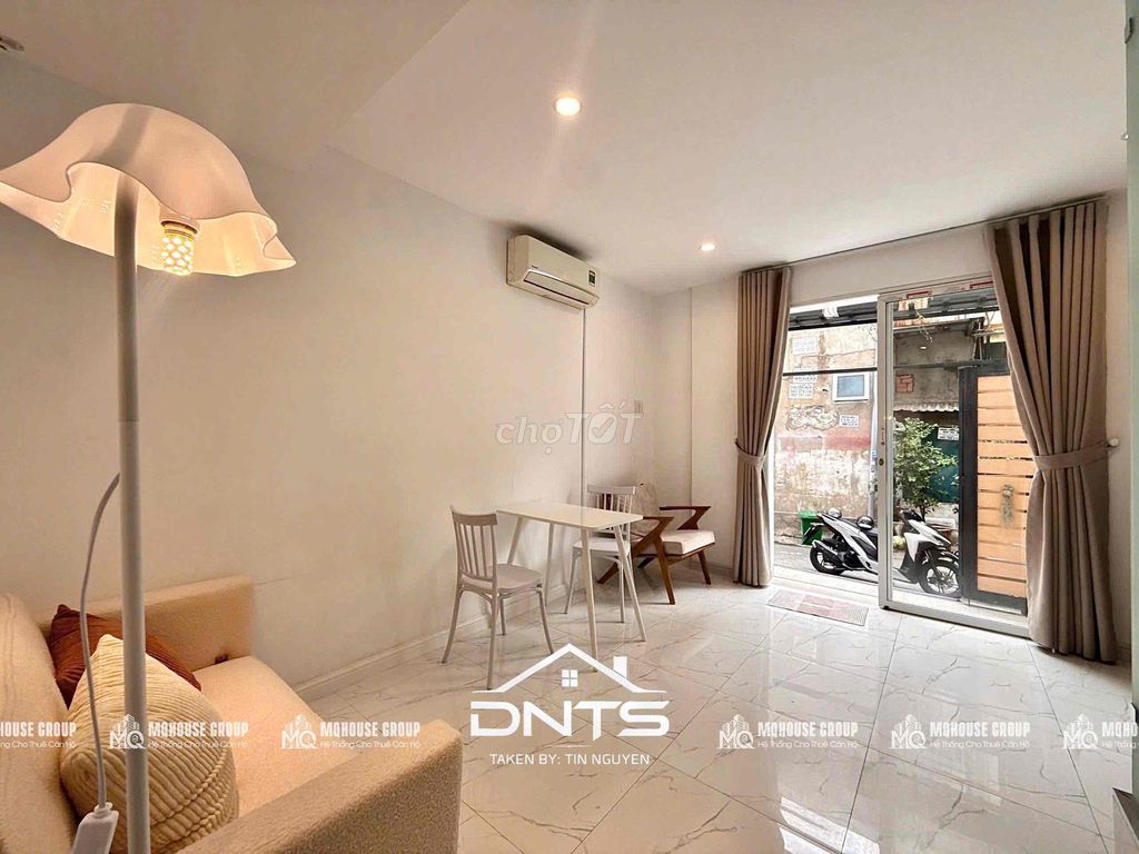 Cho Thuê 1PN Có Sân Trước 40m2 Sát Cầu Ba Son, Đường Nguyễn Hữu Cảnh