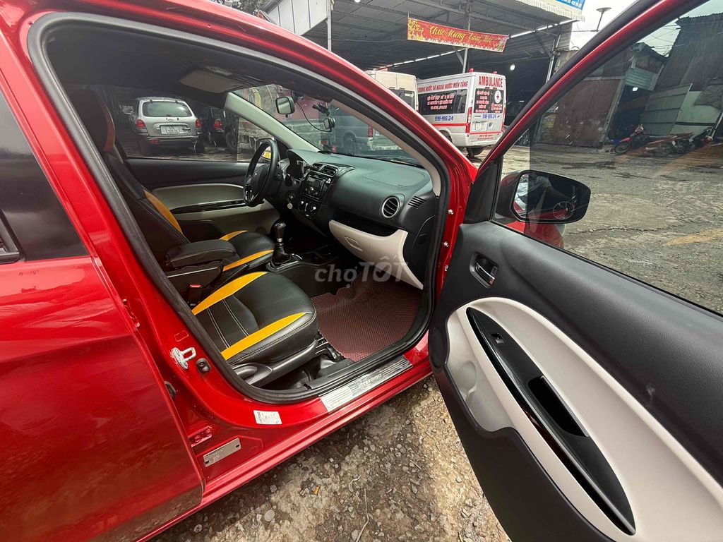 Mitsubishi Attrage 2017 số sàn. Mua bán Ô tô tại Quận Bình Tân Tp Hồ Chí Minh được đăng bởi duy khang hình 5